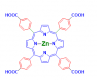 Structure of zinc(II) tetrakis(4-carboxyphenyl)porphine CAS# 27647-84-3