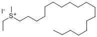 Sulfonium, (ethylmethyl)octadecyl-, iodide CAS#: 29676-50-4