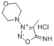 Sydnone imine, 4-methyl-3-morpholino-, monohydrochloride CAS#: 29833-28-1