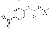 TERT-BUTYL 2-FLUORO-4-NITROPHENYLCARBAMATE CAS#: 220913-42-8