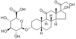 TETRAHYDROCORTISONE 3-(B-D-*GLUCURONIDE) CAS#: 26312-91-4