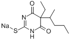 (+/-) - SEL THIOPENTAL DE SODIUM / CARBONATE DE SODIUM CAS #: 71-73-8