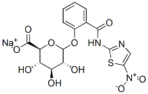TIZOXANIDE GLUCURONIDE, SODIUM SALT CAS#: 221287-83-8