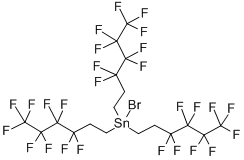 TRIS(1H,1H,2H,2H-PERFLUOROHEXYL)TIN BROMIDE CAS#: 240497-37-4