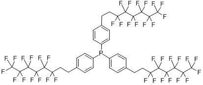 TRIS(4-(1H,1H,2H,2H-PERFLUOROOCTYL)PHENYL)PHOSPHINE CAS#: 219985-31-6