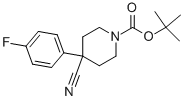 Tert-Butyl 4-Cyano-4-(4-Fluorophenyl)Piperidine-1-Carboxylate CAS#: 256951-79-8