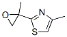 Thiazole, 4-methyl-2-(2-methyloxiranyl)- (9CI) CAS#: 216503-11-6