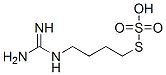 Thiosulfuric acid S-(4-guanidinobutyl) ester CAS#: 22059-42-3