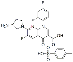 توسوفلوکسین ٹاسیلیٹ CAS #: 115964-29-9