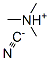 Trimethylammonium cyanide CAS#: 28871-28-5
