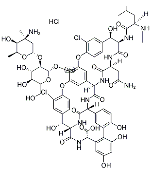 Vankomisin hidroklorür CAS #: 1404-93-9