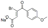 (Z)-3-(p-Anisoyl)-3-bromoacrylic acid sodium salt CAS#: 2126-70-7