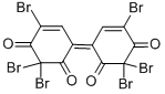 (Z)-3,3,5,3',3',5'-HEXABROMO-BICYCLOHEXYLIDENE-5,5'-DIENE-2,4,2',4'-TETRAONE CAS#: 28010-46-0