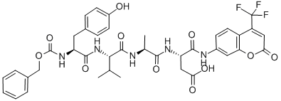 Z-YVAD-AFC CAS#: 201608-13-1
