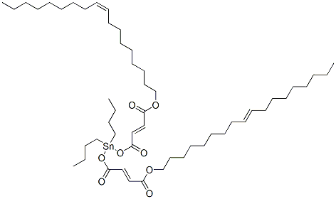 (Z)-octadec-9-enyl (all-Z)-6,6-dibutyl-4,8,11-trioxo-5,7,12-trioxa-6-stannatriaconta-2,9,21-trienoate CAS#: 29881-72-9