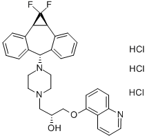 ZOSUQUIDAR TRIHYSROCHLORIDE CAS#: 167465-36-3
