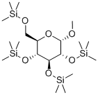 alpha-D-Glucopyranoside, methyl 2,3,4,6-tetrakis-O-(trimethylsilyl)- CAS#: 2641-79-4