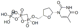 alpha,beta-methylenedeoxythymidine 5'-triphosphate CAS#: 24716-71-0