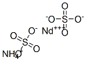 ammonium neodymium(3+) disulphate CAS#: 21995-34-6