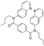 bis-(n-butyl)-N,N'-bis-(6-quinoyl)terephthalamide CAS#: 14120-88-8