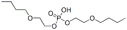 bis(2-butoxyethyl) hydrogen phosphate CAS#: 14260-97-0
