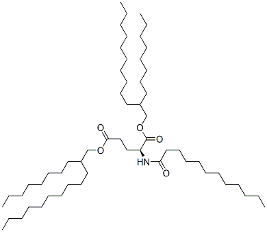 bis(2-octyldodecyl) N-(1-oxododecyl)-L-glutamate CAS#: 82204-94-2