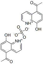 Bis (5-acetyl-8-hydroxychinolinium) sulfat CAS-Nr .: 57130-91-3