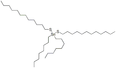bis(dodecylthio)dioctylstannane CAS#: 22205-30-7