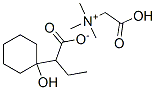 (carboxymethyl)trimethylammonium alpha-ethyl-1-hydroxycyclohexaneacetate CAS#: 23579-12-6