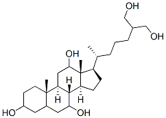 cholestane-3,7,12,26,27-pentol CAS#: 2952-70-7