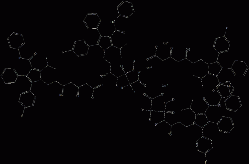 di(Atorvastatin-d5) CalciuM Salt CAS#: 222412-82-0