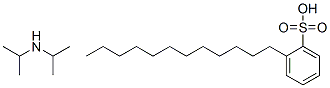 dodecylbenzenesulphonic acid, compound with diisopropylamine (1:1) CAS#: 29061-61-8