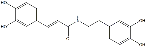 (e)-3-(3,4-dihydroxyphenyl)-n-(2-(3,4-dihydroxyphenyl)ethyl)-2-propenaMide CAS#: 103188-49-4