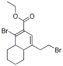 ethyl 1-bromo-4-(2-bromoethyl)-4a,5,6,7,8,8a-hexahydronaphthalene-2-carboxylate CAS#: 220151-21-3