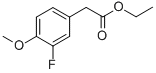 ethyl 2-(3-fluoro-4-methoxyphenyl)acetate CAS#: 259543-77-6