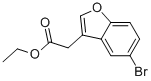 ethyl 2-(5-bromobenzofuran-3-yl)acetate CAS#: 200204-85-9