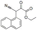 ethyl 3-cyano-3-naphthalen-1-yl-2-oxo-propanoate CAS#: 24460-48-8