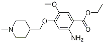 ethyl 4-((1-Methylpiperidin-4-yl)Methoxy)-2-aMino-5-Methoxybenzoate CAS#: 264208-66-4