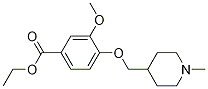 ethyl 4-((1-Methylpiperidin-4-yl)Methoxy)-3-Methoxybenzoate CAS#: 264208-60-8