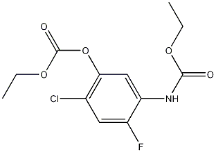ethyl 4-chloro-5-(ethoxycarbonyloxy)-2-fluorophenylcarbamate CAS#: 204330-44-9