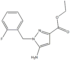 ethyl 5-aMino-1-(2-fluorobenzyl)-1H-pyrazole-3-carboxylate CAS#: 256504-39-9