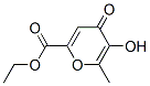 ethyl 5-hydroxy-6-methyl-4-oxo-4H-pyran-2-carboxylate CAS#: 24056-48-2