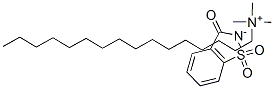 hexadecyltrimethylammonium, salt with 1,2-benzisothiazol-3(2H)-one 1,1-dioxide (1:1) CAS#: 2478-29-7
