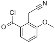 m-Anisoyl chloride, 2-(cyanomethyl)- (8CI) CAS#: 24633-69-0