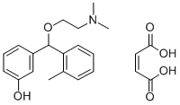 m-(alpha-(2-(Dimethylamino)ethoxy)-o-methylbenzyl)phenol maleate CAS#: 29209-88-9