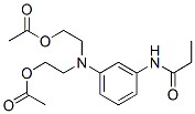 m-(propionamido)anilinodiethyl diacetate CAS#: 24311-37-3