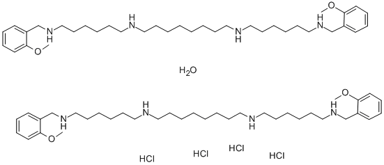 methoctramine tetrahydrochloride hemihydrate CAS#: 104807-46-7