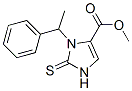 methyl 2,3-dihydro-3-(1-phenylethyl)-2-thioxo-1H-imidazole-4-carboxylate CAS#: 2881-38-1