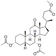 methyl 3-alpha,7-alpha-diacetoxy-12-oxo-5-beta-cholan-24-oate CAS#: 28535-81-1