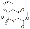 methyl 3,4-dihydro-2-methyl-4-oxo-2H-1,2-benzothiazine-3-carboxylate 1,1-dioxide CAS#: 29209-30-1